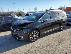 Salvage cars for sale at Bridgeton, MO auction: 2017 Chrysler Pacifica Limited