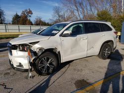 Carros salvage a la venta en subasta: 2016 Toyota Highlander XLE