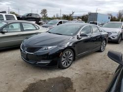 Salvage cars for sale at Bridgeton, MO auction: 2016 Lincoln MKZ Black Label