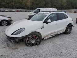 Salvage cars for sale at Gainesville, GA auction: 2017 Porsche Macan Turbo