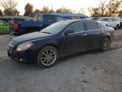 2010 Chevrolet Malibu LTZ en venta en Wichita, KS