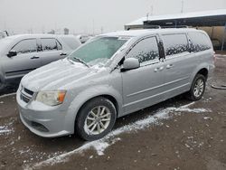 Dodge salvage cars for sale: 2014 Dodge Grand Caravan SXT