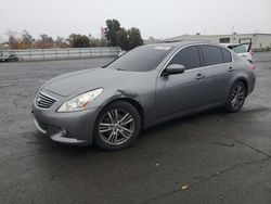 2010 Infiniti G37 Base en venta en Martinez, CA