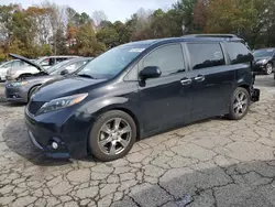 2017 Toyota Sienna SE en venta en Austell, GA