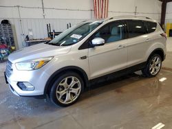 Ford Escape Vehiculos salvage en venta: 2017 Ford Escape Titanium