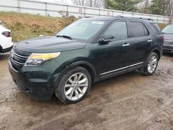 Salvage cars for sale from Copart Davison, MI: 2013 Ford Explorer Limited