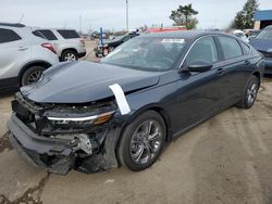 Salvage cars for sale at Woodhaven, MI auction: 2024 Honda Accord EX