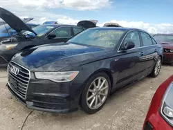 Salvage cars for sale at Riverview, FL auction: 2018 Audi A6 Premium Plus