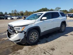 Salvage cars for sale at Florence, MS auction: 2018 GMC Acadia SLE