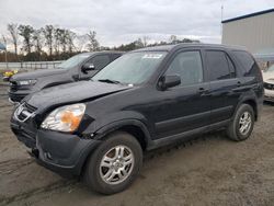 Salvage cars for sale from Copart Spartanburg, SC: 2004 Honda CR-V EX