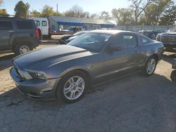 Salvage cars for sale at Wichita, KS auction: 2014 Ford Mustang