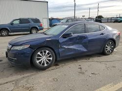 Carros salvage a la venta en subasta: 2015 Acura TLX