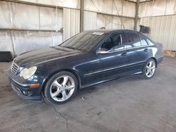 Salvage cars for sale at Phoenix, AZ auction: 2005 Mercedes-Benz C 230K Sport Sedan