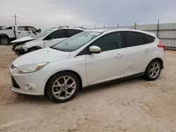 Salvage cars for sale at Andrews, TX auction: 2012 Ford Focus SEL