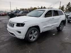 Salvage cars for sale at Denver, CO auction: 2015 Jeep Grand Cherokee Overland