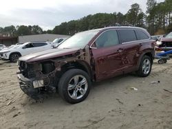 Salvage SUVs for sale at auction: 2014 Toyota Highlander Limited