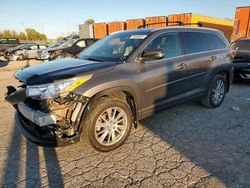 2015 Toyota Highlander XLE en venta en Bridgeton, MO