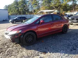 Salvage cars for sale at Austell, GA auction: 2010 Honda Civic LX