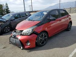 Vehiculos salvage en venta de Copart Rancho Cucamonga, CA: 2016 Toyota Yaris L