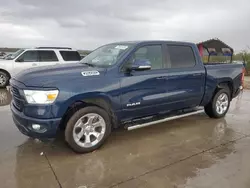 Salvage cars for sale at Grand Prairie, TX auction: 2020 Dodge RAM 1500 BIG HORN/LONE Star