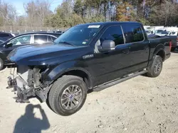 Salvage cars for sale from Copart Waldorf, MD: 2018 Ford F150 Supercrew