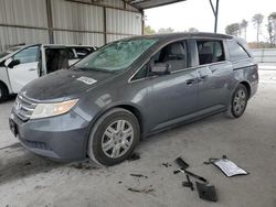 Salvage cars for sale at Cartersville, GA auction: 2013 Honda Odyssey LX