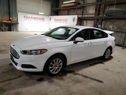 Salvage cars for sale at Eldridge, IA auction: 2016 Ford Fusion S