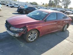 Salvage cars for sale at Sacramento, CA auction: 2019 Honda Accord LX