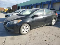 Salvage cars for sale at Columbus, OH auction: 2015 KIA Forte LX