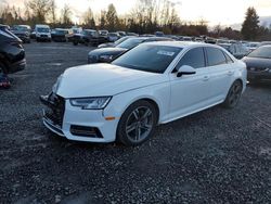 Vehiculos salvage en venta de Copart Portland, OR: 2018 Audi A4 Premium Plus