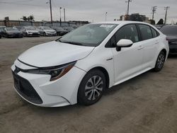 Salvage cars for sale at Los Angeles, CA auction: 2021 Toyota Corolla LE