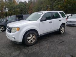 Ford Vehiculos salvage en venta: 2012 Ford Escape XLS