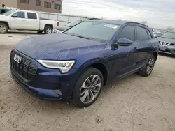 Salvage cars for sale at Kansas City, KS auction: 2021 Audi E-TRON Premium Plus