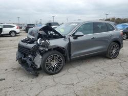 Salvage cars for sale at Indianapolis, IN auction: 2017 Porsche Cayenne S