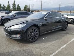 Salvage cars for sale from Copart Rancho Cucamonga, CA: 2013 Tesla Model S