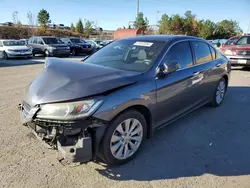 Salvage cars for sale from Copart Gaston, SC: 2014 Honda Accord EXL