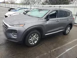 Salvage cars for sale at Moraine, OH auction: 2020 Hyundai Santa FE SE