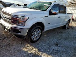 Salvage cars for sale at Arcadia, FL auction: 2018 Ford F150 Supercrew