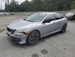 Salvage cars for sale at Savannah, GA auction: 2017 Honda Civic LX