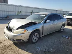 Salvage cars for sale at Kansas City, KS auction: 2007 Chevrolet Impala LT