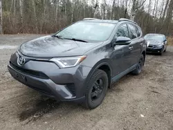 2016 Toyota Rav4 LE en venta en Cookstown, ON