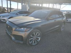 Salvage cars for sale at Phoenix, AZ auction: 2017 Jaguar F-PACE S