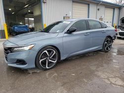 Salvage cars for sale at York Haven, PA auction: 2021 Honda Accord Sport SE