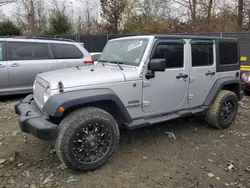 Jeep salvage cars for sale: 2011 Jeep Wrangler Unlimited Sport