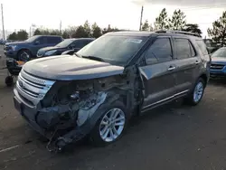 Ford Explorer xlt salvage cars for sale: 2011 Ford Explorer XLT