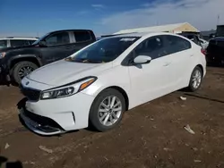 Salvage Cars with No Bids Yet For Sale at auction: 2017 KIA Forte LX