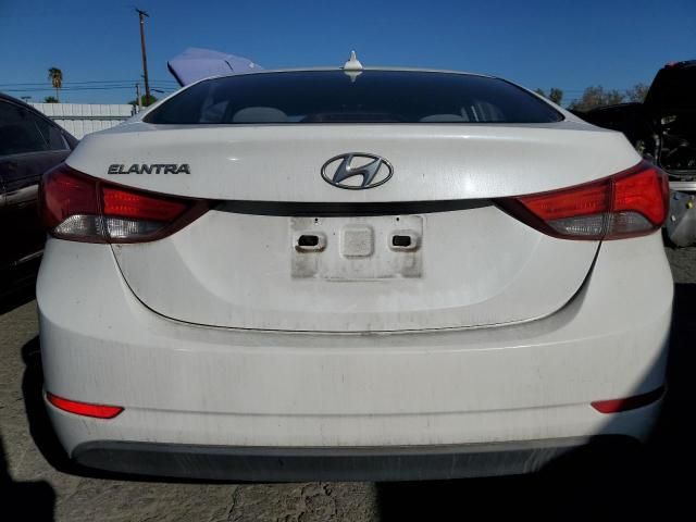 2016 Hyundai Elantra SE