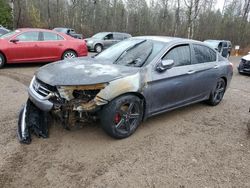 Salvage cars for sale at Cookstown, ON auction: 2013 Honda Accord EXL