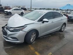 Salvage cars for sale from Copart Grand Prairie, TX: 2016 Chevrolet Cruze LT