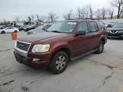 Salvage cars for sale at Bridgeton, MO auction: 2009 Ford Explorer XLT